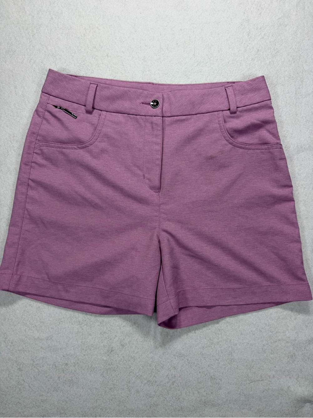 PING Women’s Golf Shorts Purple Heather Performance Stretch Size Size 4